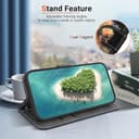 YKTO for Realme GT Neo6 Phone Case Wallet,Women Flip Folio Cover with Credit Card Holders Golden Peony in Full Bloom Flower PU Leather Purse Wrist Strap Kickstand Case for Realme GT Neo6 - 6