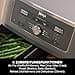 Ninja Dual Zone Digital Air Fryer, 2 Drawers, 6-in-1, Hot Air Fryer, 9.5L, Hot Air Fryer, Max Crisp, Roasting, Baking, Reheating, Dishwasher Safe Baskets, Metallic Grey DZ400EU - 5