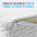 GOYSILA Colchón Minicuna Chicco Next2me Colecho Antiasfixia Transpirable Hipoalergénico Antiácaros Compatible Cuna Kinderkraft Bebes Next To Me Jane Calidoo Transpirable Certificado Oeko-Tex 50x83 - 4