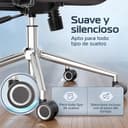 CLOUVOU BrightSeat Silla ergonómica de escitório [GANADORA DE PUREBAS] Silla de Oficina para Gamers Ajustable al 100%, giratoria, cómoda y Resistente hasta 150 kg | Ideal para Trabajo y Estudio - 7