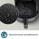 Philips Airfryer 2000 Series – Freidora Clásica 6,2L con Ventana, Tecnología RapidAir, 13 Modos de Cocinado, 90% Menos Grasa, Fácil Limpieza, Pantalla Táctil, Ahorro Energético (NA230/00) - 6