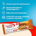 Premier Protein - Protein Bar Deluxe 40% - Chocolate Peanut Butter - 12x50g - Low sugar - Low Carb - palmölfrei - 5
