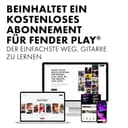 Squier by Fender Debut Collection HSS Stratocaster E-Gitarre, Laurel Griffbrett, Weißes Schlagbrett, Dakota Red - 6