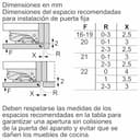 Bosch Frigorífico Combi, Integrable, 56 cm, Serie 6, NoFrost, VitaFresh XXL, Blanco, KIN86ADD0. - 12