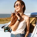 Dirrelo Compatible with Apple Watch Strap 44mm 45mm 46mm 42mm 49mm Women Men, Soft Silicone Sport Band Replacement for iWatch Apple Watch SE 3 2 Series 11 10 9 8 7 6 5 4 3 2 1 Ultra 3 2 Straps, Black - 8