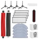 17 Stück Zubehör für Roborock S8 Pro Ultra Staubsauger -2*Hauptbürste (DuoRoller Bürste),1*Reinigungsbürste, 4*Wischtücher VibraRise 2.0,4*HEPA Filters, 4*Seitenbürsten, 2*Staubbeutel - 8