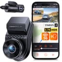 VANTRUE S1 Pro Dashcam Auto Vorne Hinten 2,5K+1080P, 60FPS Dash Cam mit 5GHz WiFi & GPS, Dual STARVIS 2 Auto Kamera mit Parküberwachung, Nachtsicht, G-Sensor, Loop-Aufnahme, APP Steuerung, Max 512GB - 1