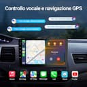 Haudio Autoradio da 9 Pollici, Autoradio 2 DIN con Apple Carplay Wireless & Android Auto, Telecamera Retromarcia HD, Navigazione GPS, Mirror Link, Radio SWC/AM/FM Adatta Maggior Delle Auto 2+64 GB - 3