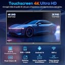 JAV Lavagna Interattiva Smart Board 86 Pollici 4K UHD Touchscreen Android 14.0 con Certificazione Google EDLA Lavagna Digitale Elettronica Camera AI Integrata 48 MP per Ufficio, Aula - 3