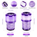 Smyidel Filter für Dyson V11, 3 Pack Vakuumfilter Ersatz für Dyson V11 V15 SV14 SV17 SV22 Detect Animal Absolute Extra Pro Torque Drive Akku Staubsauger, Ersetzen Sie # 970013-02(V11) - 3