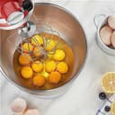 GVODE Edelstahl-Schneebesen für KitchenAid Zubehör, passend für KitchenAid 4,3 und 4,7/4,8L Mixer, ersetzt K45WW, für KitchenAid Mixer-Aufsätze, ideal für Eiercreme & Mehlkuchen, Spülmaschinenfest - 4