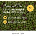 Terre di Lidia - Olio extravergine di oliva - 1 Latta da 5 L- Filiera corta, Campagna 2025/2026, Estratto a freddo - Varietà Coratina, Gusto Intenso - Produzione 100% italiana - 3