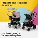 Bugaboo Capota ventilada Dragonfly, extensible para una protección adicional y una protección solar óptima, repelente al agua, Sunrise Red - 7