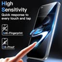 JETech Screen Protector for iPhone 17 Pro Max 6.9-Inch, Tempered Glass Film with Easy Installation Tool, 9H Hardness, Case-Friendly, 3-Pack - 6