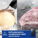 Samsung Frigorifero Quattro Porte AI RF59C70TEB1/ES, WiFi, Total No Frost, All Around Cooling, Motore Digital Inverter Garantito 20 Anni, 649 L, LxAxP: 91,2 x 177,9 x 72,3 cm, Antracite - 5