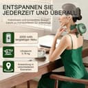 Massagegerät, 4D Nackenmassagegerät, Touchscreen-Tasten, mit 3 Massageprogrammen und 2 Heizstufen, Entspannt die Muskeln und lindert Müdigkeit, Das Perfekte Geschenk für Familie und Freunde. - 4