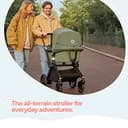 Bugaboo Fox Cub All-Terrain Stroller, Lightweight and Strong Pram and Baby Pushchair, Durable Design and Extra-Large Sun Canopy, One-Piece Self-Standing Fold, Desert Beige - 2