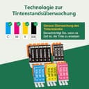 PGI 580 CLI 581 XXL Kompatibel für Canon druckerpatronen 580 581 Multipack XXL für Canon TR8550 Druckerpatronen Pixma TS6350a TS6150 TS6350 TS705 TS9550 TS6250 TS6351 TR7550 TS6151 TS705a patronen - 4