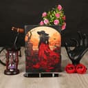 ANANYOM Handmade Leather Journal, Arciero Storica vintage Leather Journal (Multi colour) Notebook With 200 Blank White Paper, Unruled, Brass Clasp Lock journal for Men & Women, Multi Colour - 5