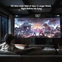 DESTEK V5 VR Headset for Phone w/VR Gamepad, 128 Premium VR apps Included, Anti-Blue Eyes Protected HD Lenses, 110° FOV Virtual Reality Headsets for iPhone, Android Phone - 5