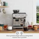 Sage - The Barista Express - Bean to Cup Coffee Machine with Grinder and Manual Milk Frother - 16 Grind Settings, 15 Bar Pump, PID Temp Control, Black Sesame - 2