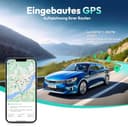 BOTSLAB Dashcam Auto Vorne Hinten, 4K Dashcam Auto GPS mit WiFi, Dual Autokamera mit 64GB SD Karte, ADAS, Nachtsicht, 170°Weitwinkel, WDR, 2,45" IPS, 24/7 Parküberwachung, Loop-Aufnahme - 7