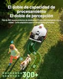 MAMMOTION LUBA 3 AWD 1500 Robot Cortacésped para 1500㎡, LiDAR+Visión AI de Doble Cámara de 360°, Tracción Total para Pendientes del 80%, hasta 15 Zonas de Gestión Multizona, Altura de Corte 25-70mm - 4