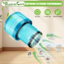 Rebirthcare 2 pack v15 detect filter for dyson v15 v11 sv14 sv17 sv22 detect absolute complete animal extra pro torque drive vacuum cleaner filter replacement part, replace no. dy-970013-02 - 3