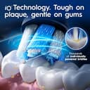 Oral-B iO10 Electric Toothbrushes For Adults, Gifts For Women / Men, 1 Handle, 1 Ultimate Clean Toothbrush Head and Charging Travel Case, 7 Modes, 2 Pin Plug, Stardust White, Oral B IO Toothbrush - 8