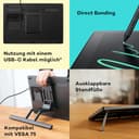 Wacom Cintiq 16 (2025 Edition) – Kompaktes 2.5K Kreativ-Stiftdisplay mit Wacom Pro Pen 3, entspiegeltem Glas, klappbarem Ständer und USB-C - 3