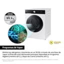 SAMSUNG WW11DB7B94GEU3 - Lavadora 11KG - SmartThings y AI Ecobubbe™, Clase A, Color blanco - 10