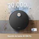 DREAME X50 Ultra Complete Robot Aspirador y Fregasuelos, Succión 20.000Pa, Overcoming Obstacles hasta 6 cm, Control de Radar Elevado y Bajado, Limpieza a Fondo de Esquina a Borde, App Control, Negro - 9