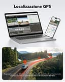 REDTIGER Dash Cam 4K/2.5K Anteriore e Posteriore, Dashcam STARVIS 2, Schermo IPS da 3,18 Pollici, Scheda da 128 GB Inclusa,WiFi 5,8 GHz,GPS,WDR Grandangolare a 170,Supporta Fino a 256 GB(F7NP) - 7