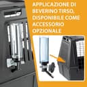 Ferplast ATLAS CAR 80 SCENIC SE Trasportino per Cani da Auto con Doppia Finestra, Portaoggetti, Maniglie, Doppia Apertura Scorrevole con Chiusura Sicura, Max 20 kg, 82 x 51 x h 61 cm - 7