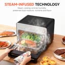 OUNIN Horno Vapor 24L, 9 en 1 Horno Multifunción, con Pantalla LED para Cocción al Vapor, Freidora de Aire, Tostado, Asado, Horneado, Recalentado, Deshidratación y Fermentación, en Acero Inoxidable - 2