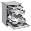 LG DF587HVS Lavastoviglie Libera Installazione Classe A -10%, 14 Coperti, Lavaggio a Vapore TrueSteam, LED Esterno, Sistema QuadWash, 4 Bracci Irroratori, Serie 5, Auto-Apertura, 43dB, Wi-Fi, Grigia - 19