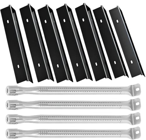 Nordic Bbq Store Parti di ricambio per barbecue NAPOLEON P500RSIBPSS-3 Prestige 500 a 4 fuochi a gas propano liquido a infrarossi, piastre di cottura e bruciatori per barbecue Napoleon P500RSIBPK-3