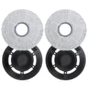 Jegehoyo Mop Cloths with Mop Plates Replacement Parts for Ecovacs Deebot X2 Omni Robot Vacuum Cleaner Mop Pad Mop Holder (Black) - 1