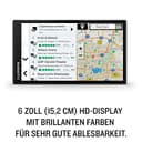 Garmin DriveSmart 66 MT-D – Navigationsgerät mit hellem 6 Zoll (15,2 cm) HD-Display, 3D-Europakarten mit Umweltzonen, Verkehrsinfos in Echtzeit via Digital Traffic, Sprach- und Fahrerassistenz - 2