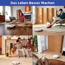 Pack of 8 Wipes for Roborock S8 Pro Ultra Robot Vacuum Cleaner, Silver Ion Microfibre VibraRise 2.0 Wiping Cloth Accessories (Blue Grey) - 8