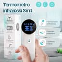 HIMMELSHAUCH MEDICAL Termometro Febbre Auricolare e Frontale | Misuratore 3 in 1 | Termometro Neonato, Bambino e Adulto | Termometro Digitale Infrarossi Frontale | Termometro Orecchio Bambini - 2