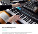 Novation Launchkey 88 [MK3] - Tastiera MIDI di alta qualità a 88 note per creare musica con espressività, nero - 3