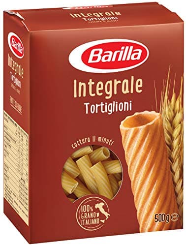 Barilla Pasta Integrale Tortiglioni Semola Integrale di Grano Duro - 500 g