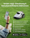 Terramow V1000 Cortacésped Robot, Tecnología Tri-AI Vision sin Cable/Sin Problemas de Señal RTK, Mapeo Automático, Máx. 1200㎡, Navegación por Visión, Evitación de Obstáculos con IA, Ideal para Cortar - 6