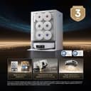 DREAME Matrix10 Ultra Robot Aspirapolvere e Lavapavimenti, Superamento Ostacoli 8 cm, Aspirazione 30.000Pa, Auto-svuot/Riemp, Autopulizia Moci, 0 Grovigli, Rileva 240+ Ostacoli, Controllo Vocale - 2