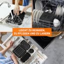 12 Stück Airfryer Zubehör für Philips Airfryer Dual Basket 3000/5000-Serie 6L/3L,Heißluftfritteuse Zubehör Silikonform Einsätze Mit Philips Airfryer XXL 9L NA350/00,NA352/04,NA352/00,NA550/00 - 7