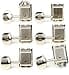 Fender® American Vintage Tuning Machines Staggered Tuner Mechanism for Electric Guitar 15:1-6 Left Colour: Chrome - 1