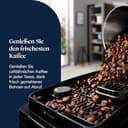 De’Longhi Magnifica Start - Perfetto Kaffeevollautomat mit LatteCrema-Milchaufschäumer, 4 One-Touch-Getränke, Cappuccino, Espresso Kaffeemaschine, Soft-Touch-Bedienfeld, Schwarz (ECAM220.91.B) - 3
