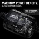 NOCO GENIUS2D: 2A 12V Smart Onboard Battery Charger - Direct-Mount Automatic Maintainer, Trickle Charger & Desulfator with Overcharge Protection & Temperature Compensation – For Lead-Acid Batteries - 3