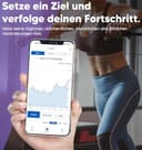 GE Körperfettwaage Smart Waage Personen: Digitale Waage mit Körperfett und Muskelmasse 8-Elektroden Körperfettwaage mit Handsensoren BMI Körpergewicht Muskelmasse Analysegerät,180 kg/400 lbs - 7